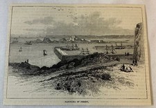 Gravure magazine 1887 ~ PANORAMA DU MAILLOT