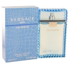 Versace Eau Fraiche Men 6.7 OZ 200 ML Eau De Toilette Spray Nib Sealed