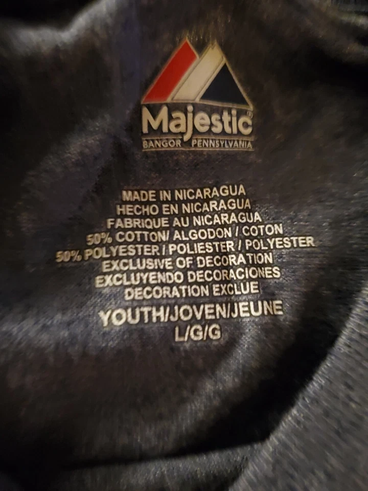 MLB Tampa Bay Rays Youth-Large/Blue T-Shirt! NEW!! - Image 2 of 2