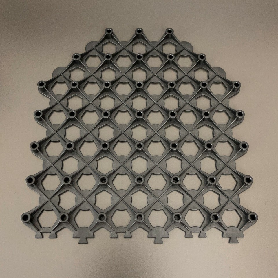 Fao Schwarz Marble Run Black Grid Replacement Part Piece eBay