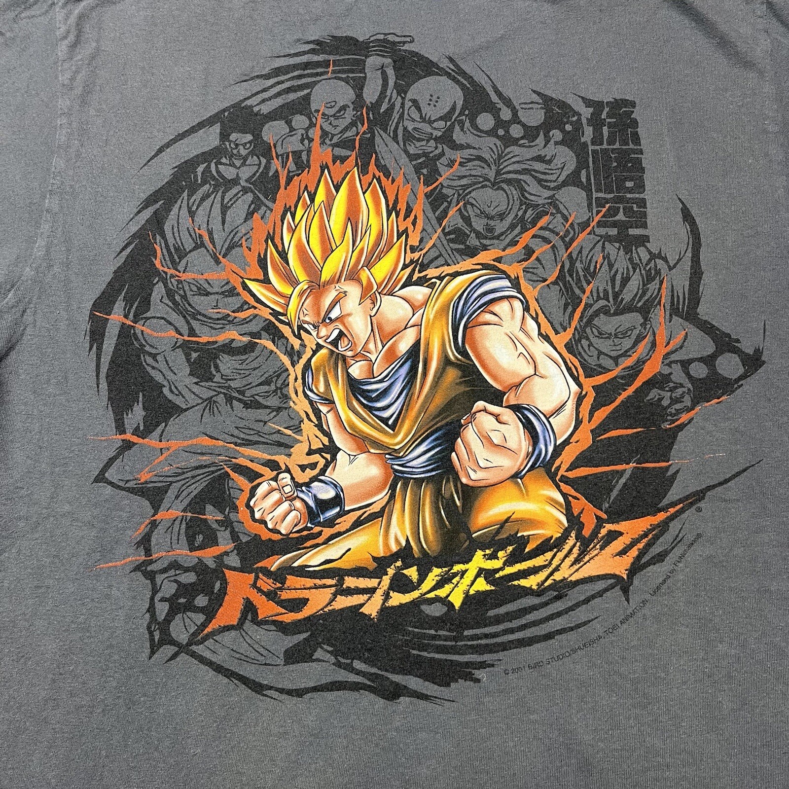 Vintage Dragon Ball Z Goku Anime Tee T Shirt Men’s Gem