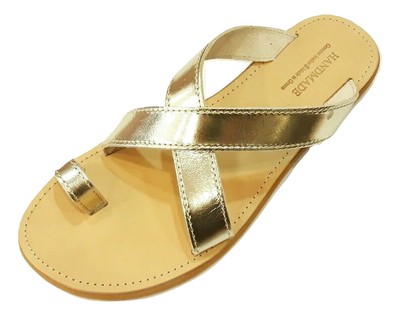 Ancient Greek Style Womens Roman Leather Handmade Sandals Shoes Gladiator Sparta