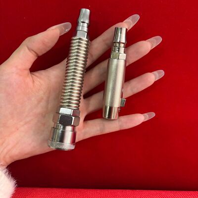 3XLR/2XLR Connector Machine Compatible Sex Machine Attachment Vac-U-Lock Adapter