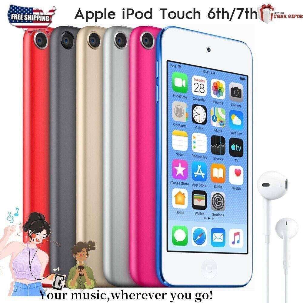 Apple iPod Touch 5th, 6th & 7th Generation 16GB, 32GB, 64GB