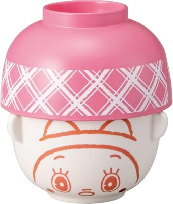 San Art Character Tableware Set Mini White Pink I'm Doraemon Dorami SAN4757-2