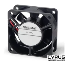 NMB Technologies 2410ML-05W-B79 DC Axial Fan, 60x60x25mm, 24VDC, 33.1CFM, Flange