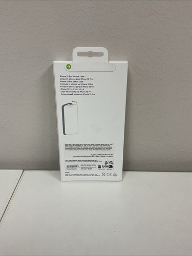 Apple Silicone Case with MagSafe for iPhone 15 Pro - Winter Blue T14-55 - Picture 2 of 6