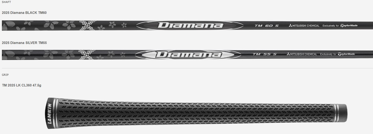 Diamana TM 55 S シャフト TaylorMade専用 TaylorMade Qi35 Driver 10.5deg RH Diamana SILVER TM55 graphite