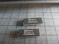 2PCS  W241024AJ-15 1M (128K×8) 5V HIGH SPEED CMOS STATIC RAM SRAM SOJ32  WINBOND