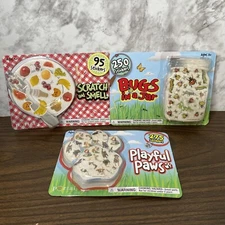 Portal Stickers Lot-  Scratch & Smell, Bugs In A Jar, And Playful Paws