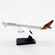 1:400 JC Wings Vistara BOEING B787-9 Passenger Airplane Diecast Plane Model