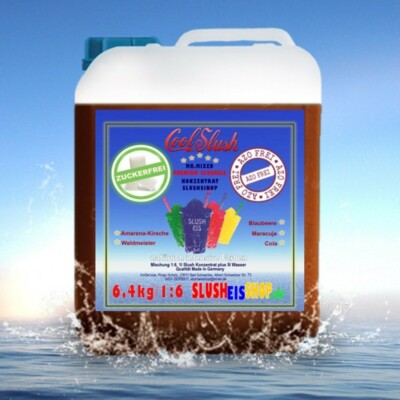 Slush Eis Sirup | Orange | Konzentrat 1