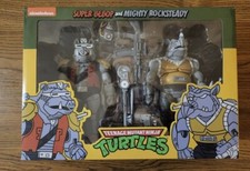 NECA TMNT Super Bebop and Mighty Rocksteady Haulathon Target EXCLUSIVE IN HAND