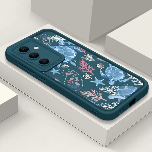 Etui Pour Samsung S25 Edge S24 Ultra S23 S22 A06 A15 A55 Coque Tortues Antichoc - Zdjęcie 14 z 20
