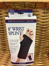 FLA PRO LITE New XL Extra Large Right 8" Wrist Splint Black NIB Orthopedics