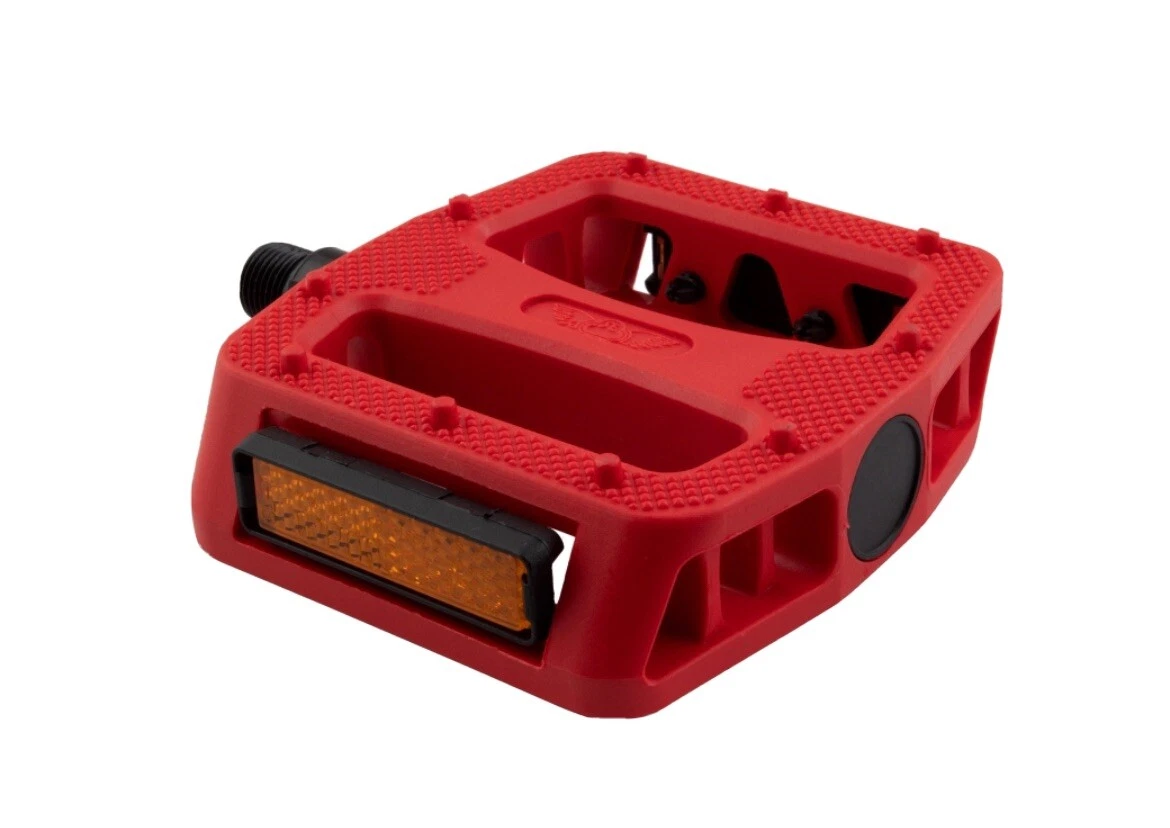 PEDALS SE BIKES 12 O CLOCK NYLON 9 16 Red eBay