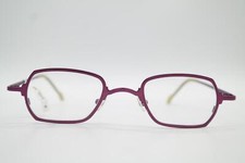 Vintage L.A. Eyeworks WARP 503 Purple Titanium Square Glasses Frame NOS