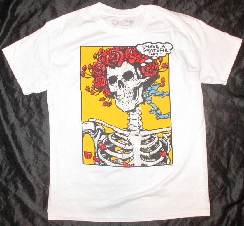 Grateful Dead Bertha Pop Art T-Shirt Men's Extra Large XL New Rock