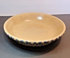 Robinson Ransbottom RRP CO Blue Sponge 12" Pasta Bowl