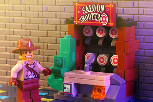 B3 Customs - Saloon Shooter - Custom LEGO Arcade Game - Picture 2 of 2