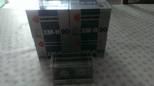LOT 23 Audio Cassettes K7 SAMSUNG XM-H 90  type 1 neuf nos scéllé