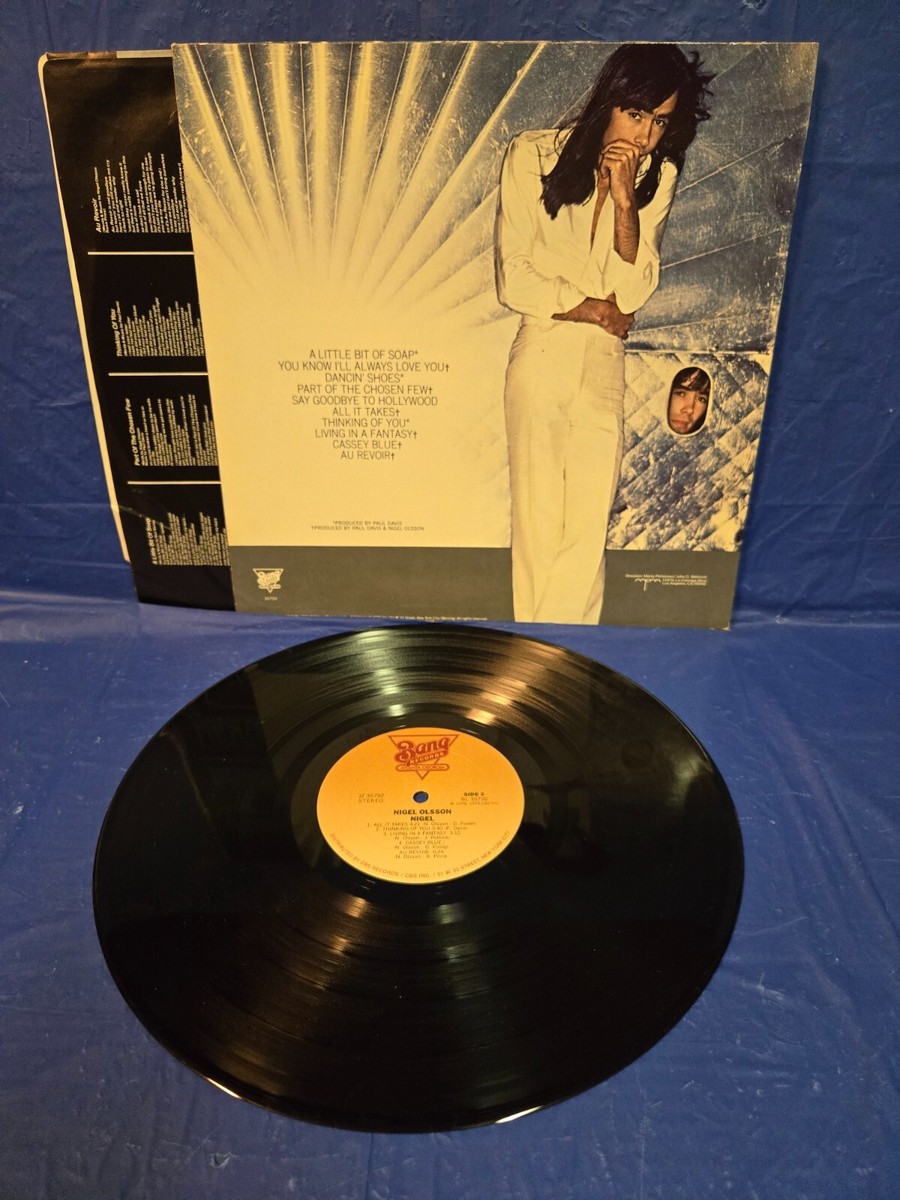 Nigel Olsson - Nigel LP レコード Nigel Olsson – Nigel - 12