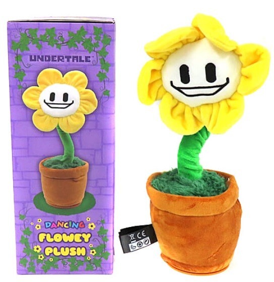 Undertale Musical Dancing Flowey Plush Figure Sound