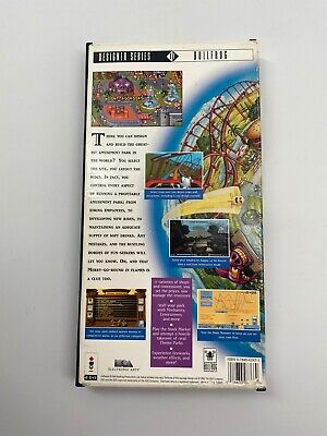 Theme Park 3DO Longbox Panasonic EA Games Vintage 90s Video Game