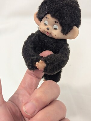 Clip On Toy Monkey Hugger Finger Pencil Grabber Vtg By Atlanta Gerber GOOGLY EYE