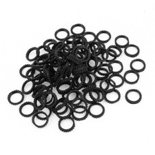100PCS CCTV Security Camera Plastic M12 Lens Lock Ring 15mmx12mmx2.5mm