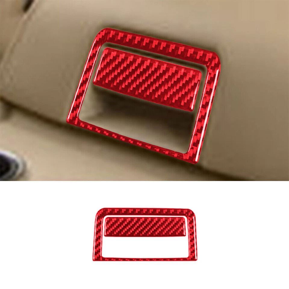 31Pcs Para Lincoln Navigator 07-14 Kit Interior de Fibra de Carbono Rojo Cubierta de Moldura Foto 4 de 4