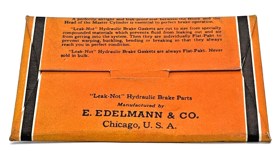 Master Cylinder Cover Gasket No.G 354 Outside Dim 5- 1/4"x3-3/16" NOS Vintage - Image 2 of 4