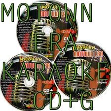 MOTOWN ERA KARAOKE Chartbuster Vol-5115 KARAOKE 3 CD G 50 SONGS in WHITE SLEEVES