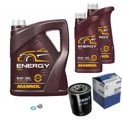 Inspektionspaket 7L MANNOL Energy 5W-30 für Nissan Maxima/Maxima QX IV 2.0 3.0