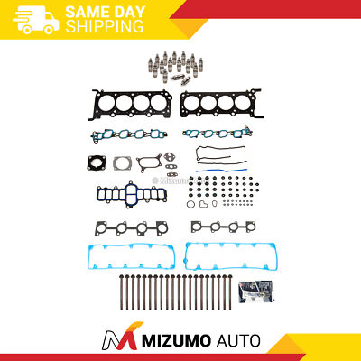 Head Gasket Set Bolts Lifters Fit 09-14 Ford E150 E250 F150 Mobility  4.6L