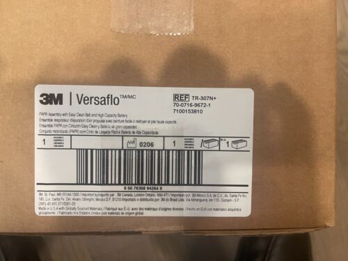 Respirador 3M PAPR, kit de respirador purificador de aire alimentado por Versaflo, TR-300N + ECK - Imagen 8 de 13