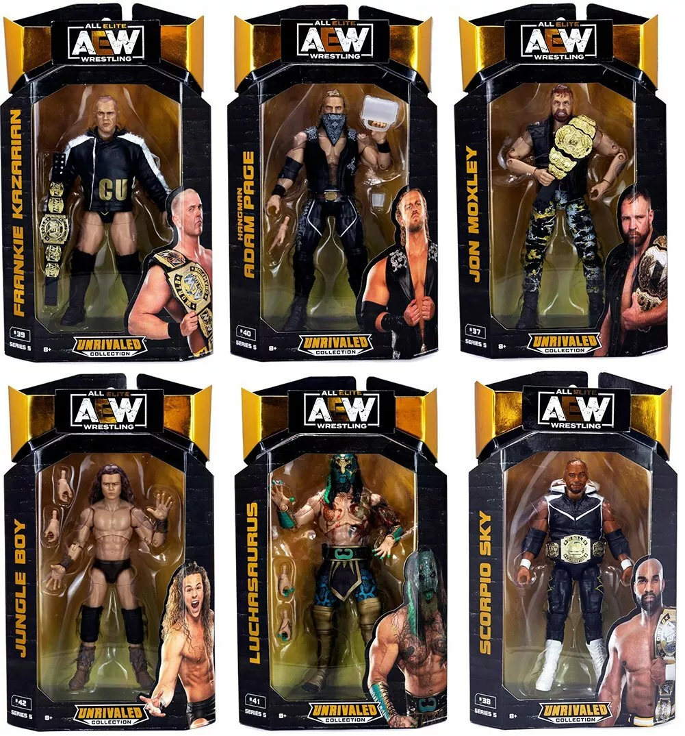 AEW All Elite Wrestling Unrivaled Collection Series 5 Action