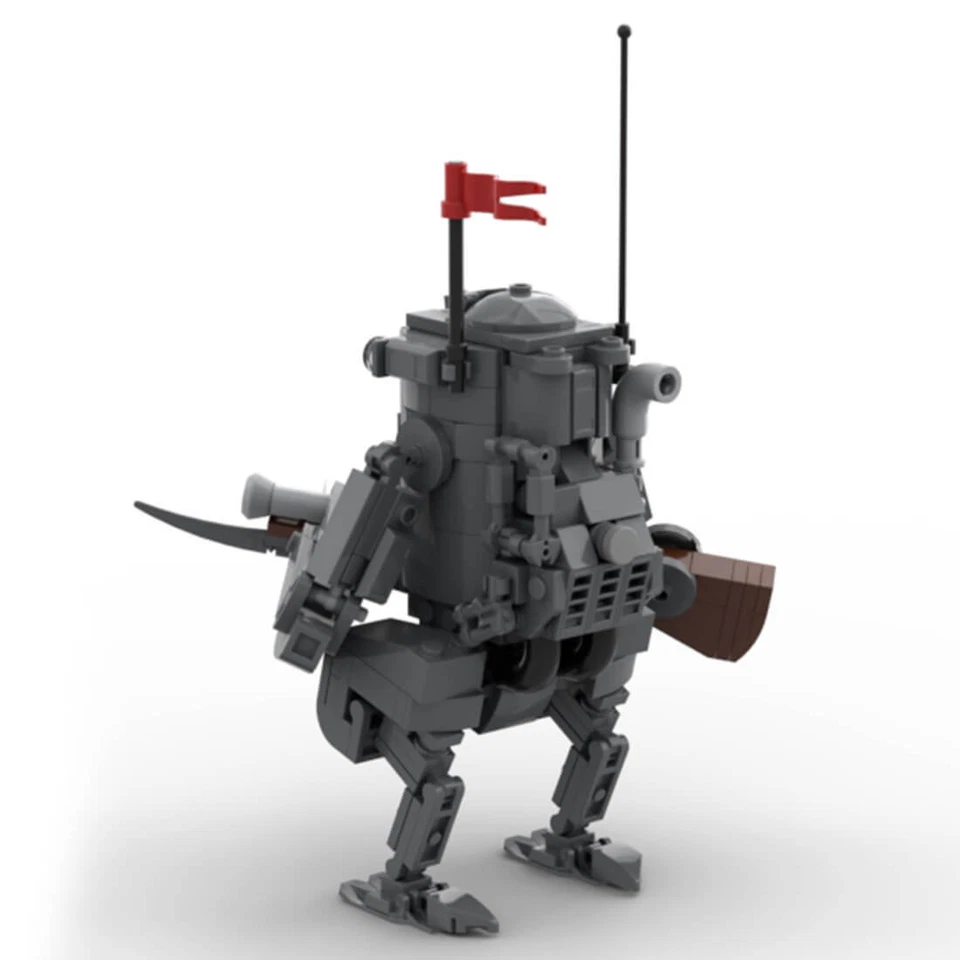 MOC: Military Mech Walker 291 Pieces MOC-114158 Building Toys Set Kids Gift - Image 2 of 2