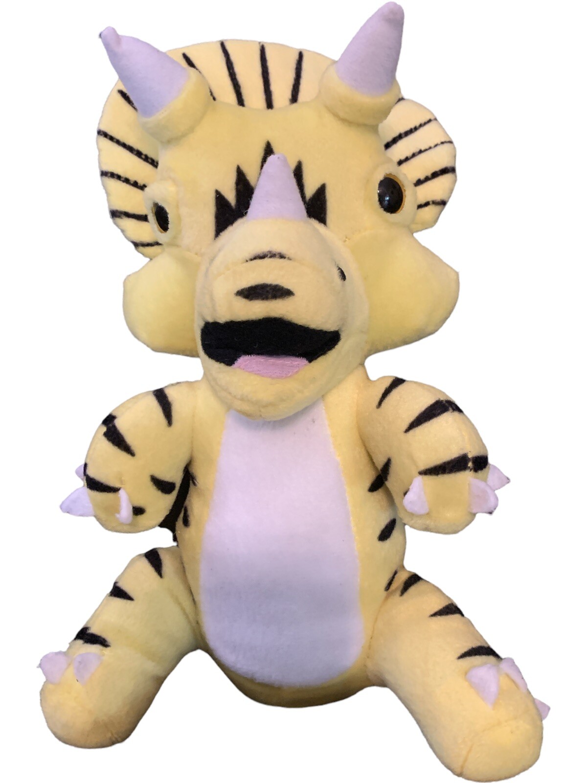 soft stuffed dinosaur