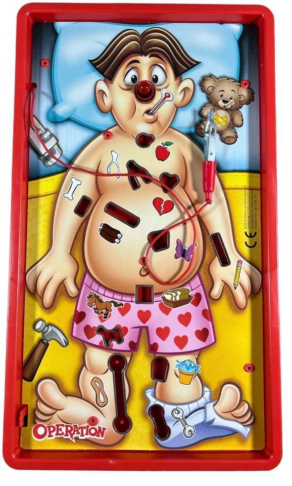 Operation Game by Hasbro Gaming  2015 ~ Make Him Better or Get The Buzzer ! - Image 4 of 4