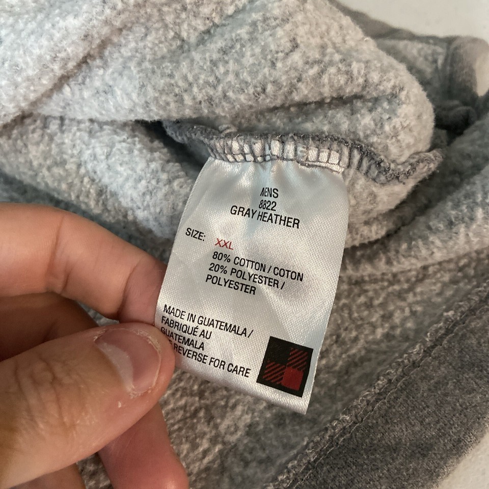 Woolrich Sweater Pullover 1/4 Zip XXL Mens Grey Vintage eBay