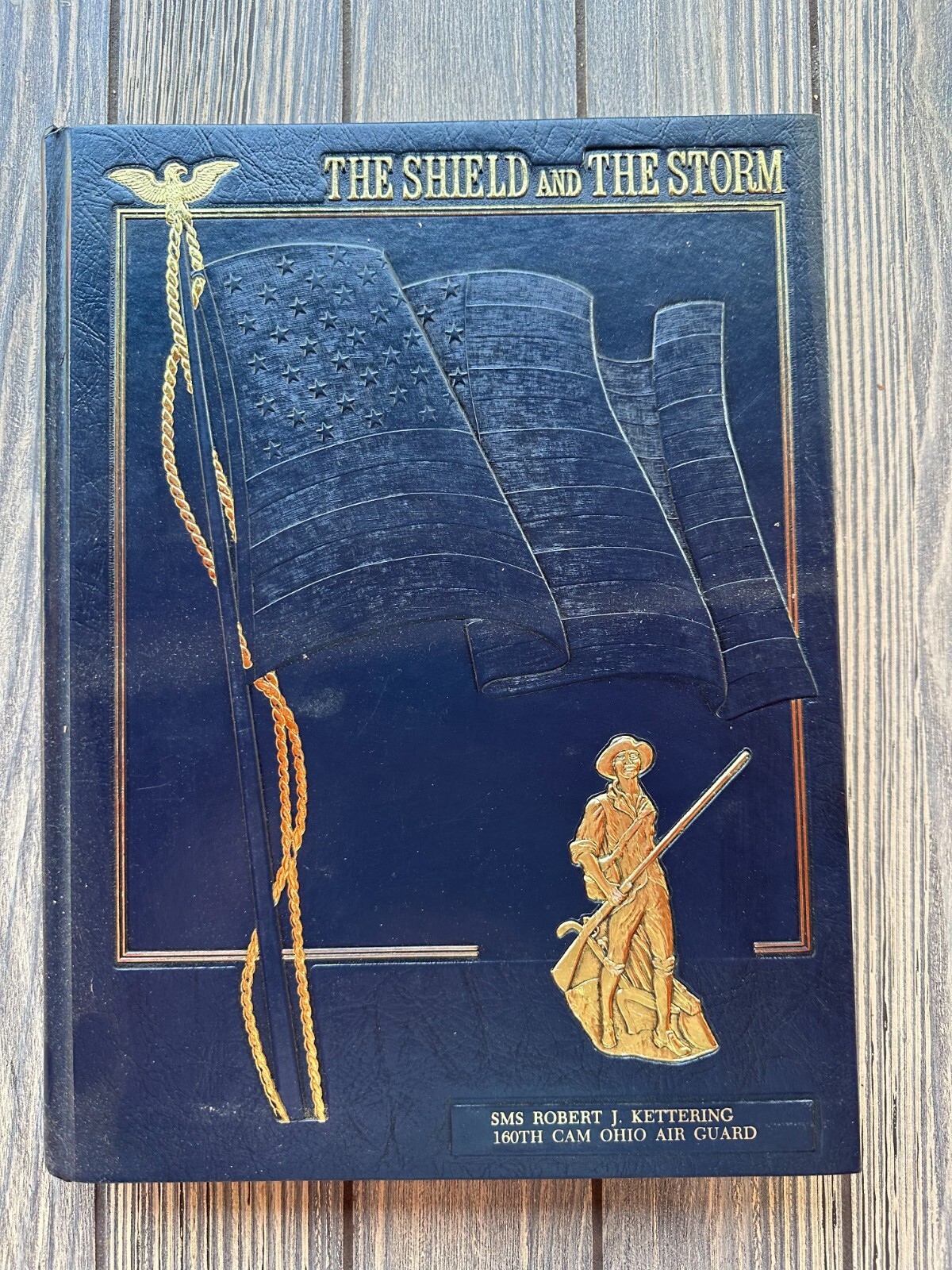 Vtg 1991 The Shield & The Storm Hardback Military Book Master Edition Hardcover
