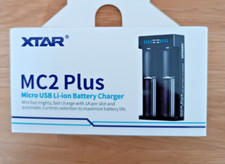XTAR MC2 Plus / 2-Schacht Ladeger&auml;t f&uuml;r Li-Ion Akkus Modellbau