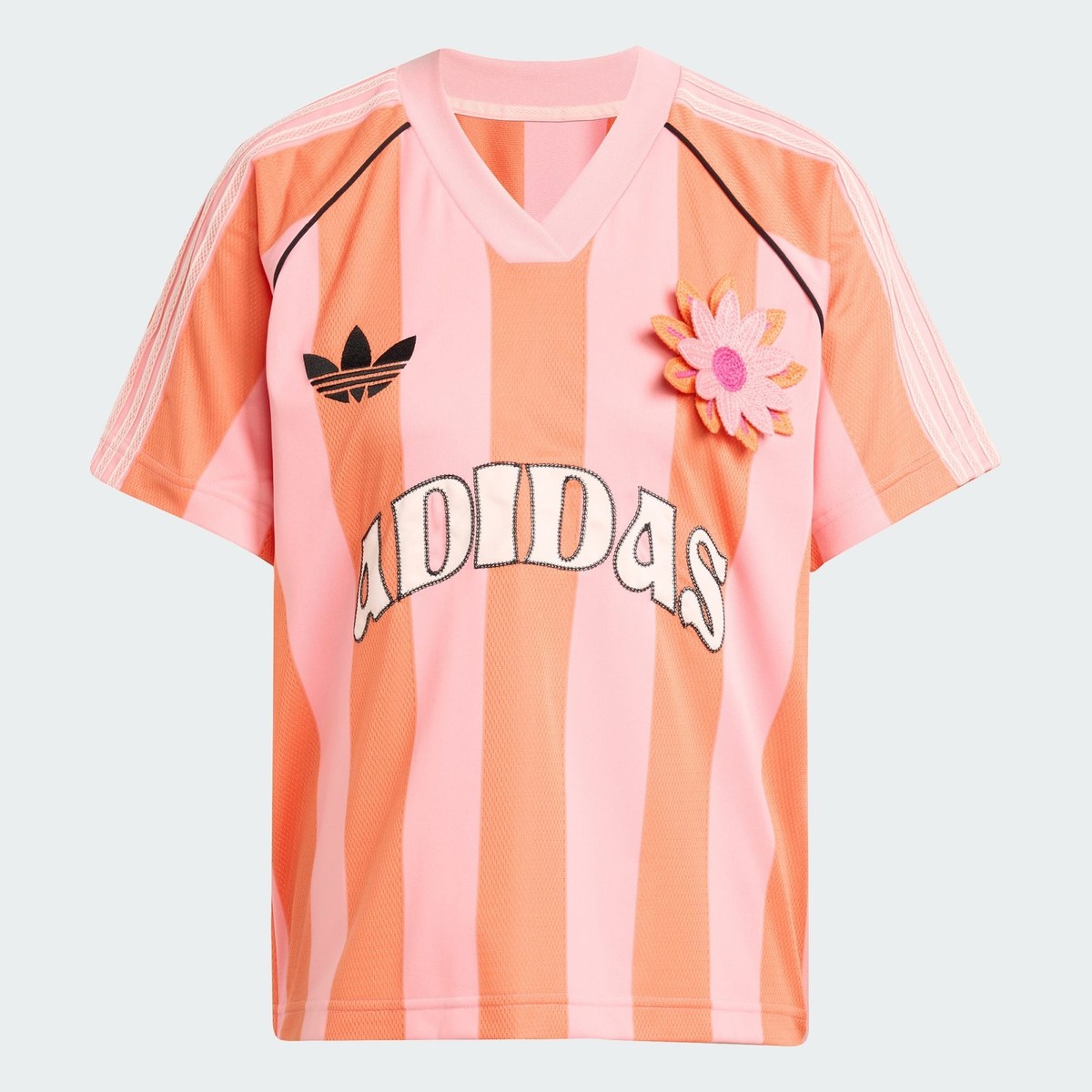 adidas Originals Summer Glow Jersey Orange Pink | Women's Size