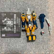 Transformers Titans Return Deluxe Class Monxo & Wolfwire Figures New