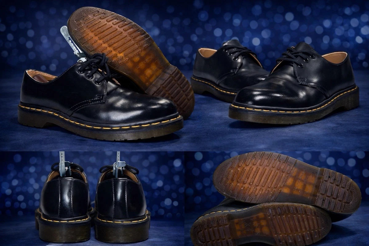 Dr.Martens革靴 1461 Lace and zip Smooth leather shoes in Black | Dr. Martens