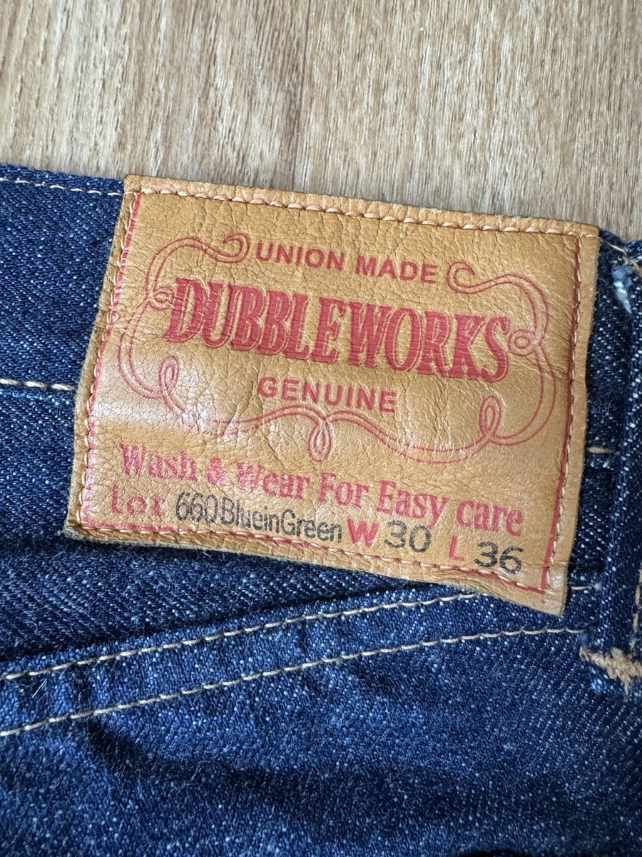 Warehouse & Co Dubbleworks selvedge denim jeans | eBay UK