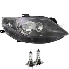 Scheinwerfer rechts schwarz H7/H7 für Seat Ibiza IV Sportcoupe 6J1 inkl. Lampen