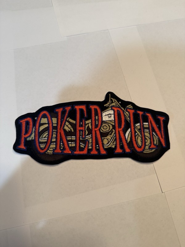 Poker Run Bike Patch