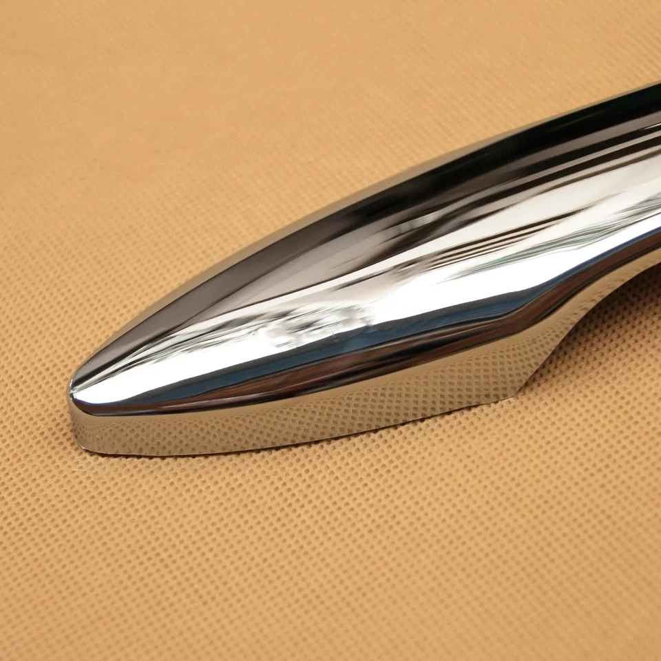 Para 2018-2025 Toyota Camry Chrome maçaneta de porta de carro guarnições de tampa de tira com chave - Imagem 4 de 4